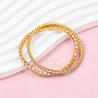 BLANCA 18KGP PAVED TENNIS BRACELET
