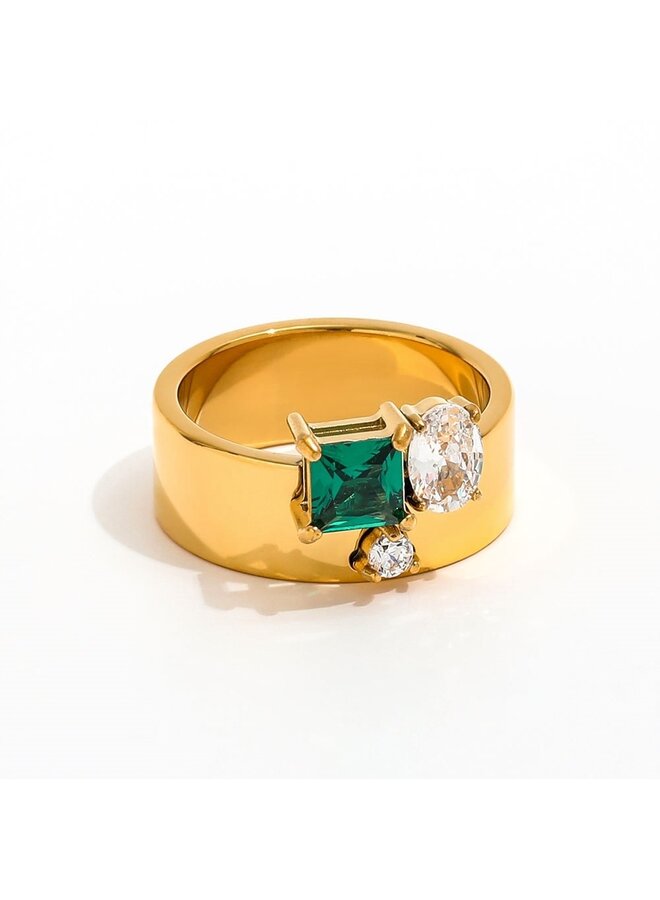 RAELYNN 18KGP SIZED RING