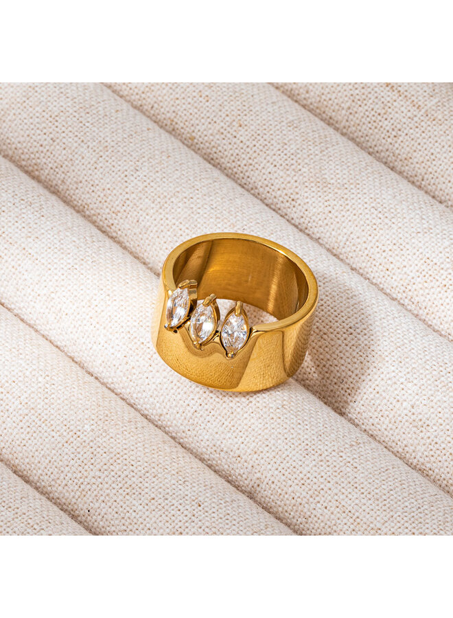 REMI 18KGP SIZED RING