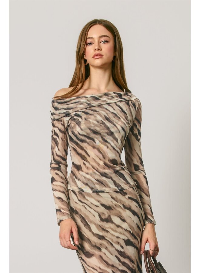 THE ZEBRATO TOP
