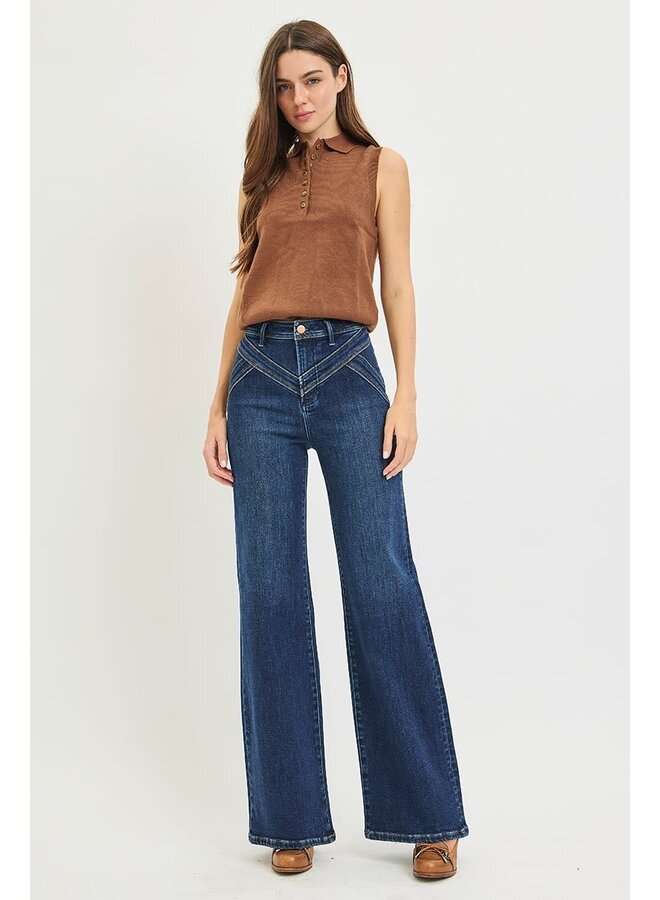 FINN HIGH RISE WIDE LEG JEANS