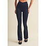 THE CROSSOVER FLARE LEGGINGS-NAVY