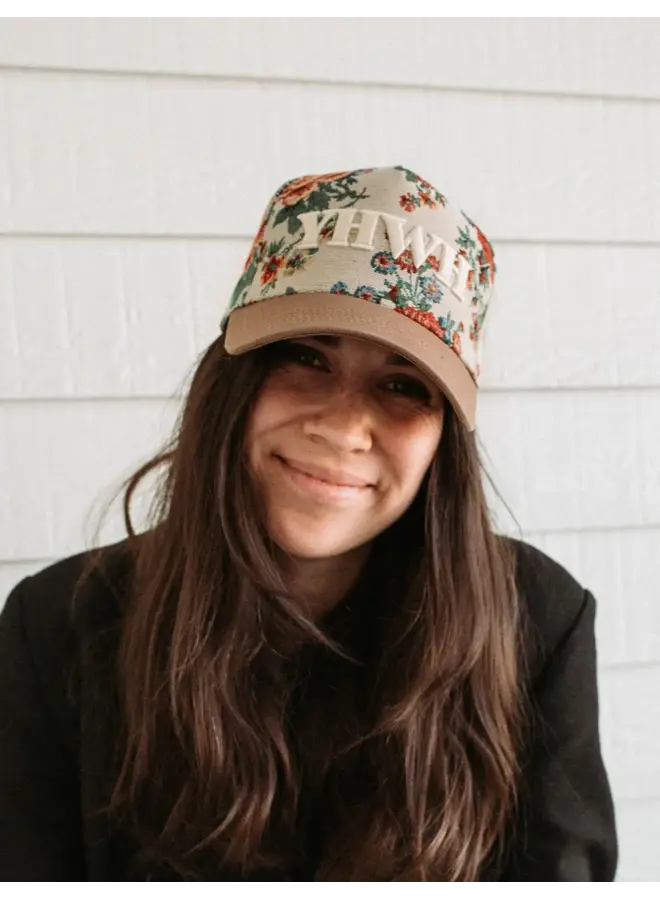 YHWH FLORAL HAT