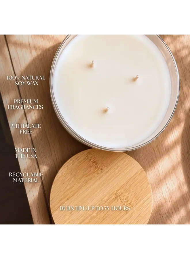 REDEEMED | EUCALYPTUS & MINT | 15 OZ SOY CANDLE