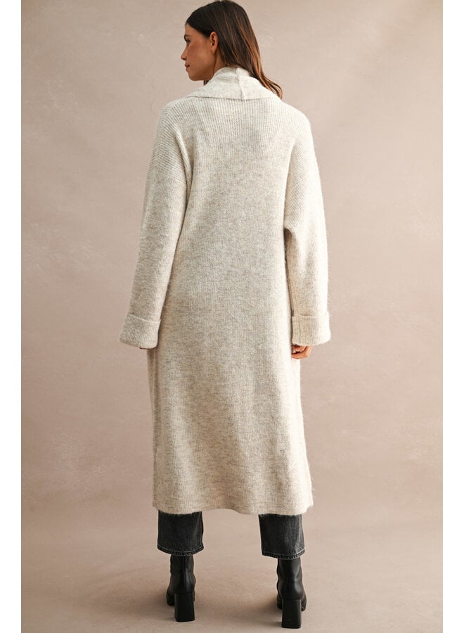 COZY SEASON OPEN FRONT CARDIGAN