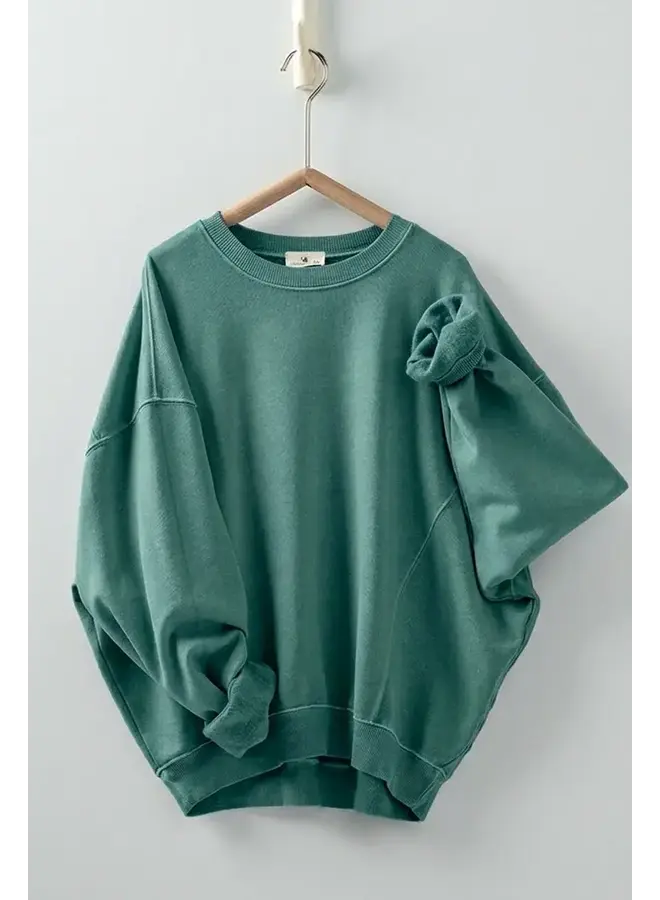 NIGHT OFF PIGMENT WASHED TOP