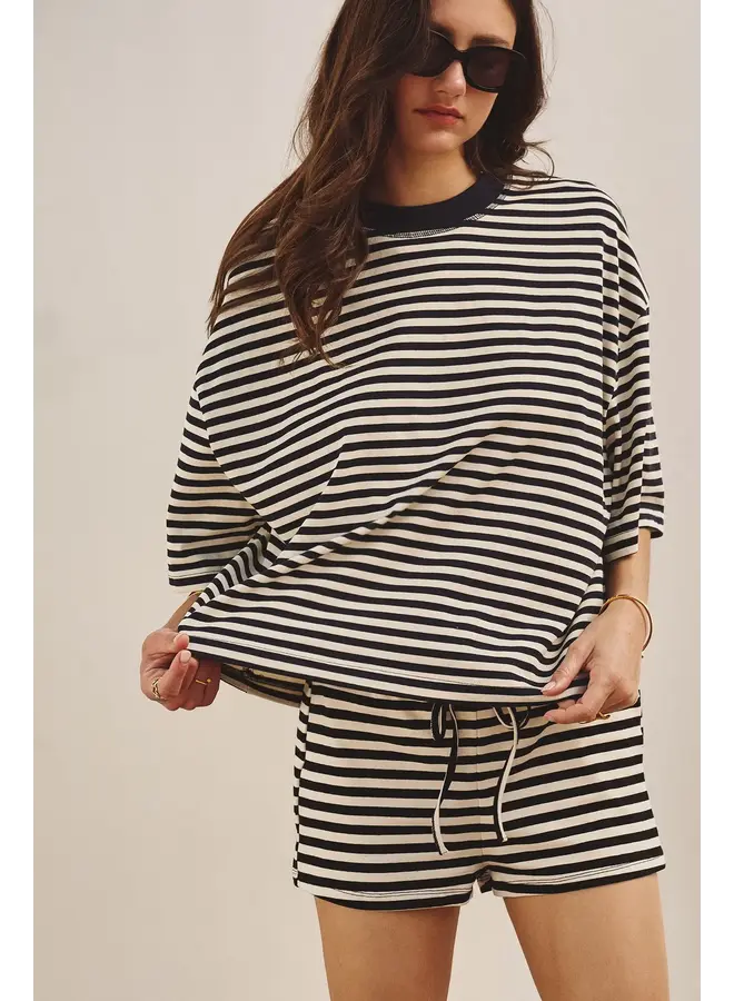 THE STRIPE DETAIL TOP