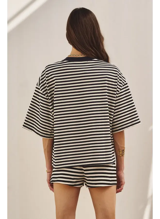 THE STRIPE DETAIL TOP