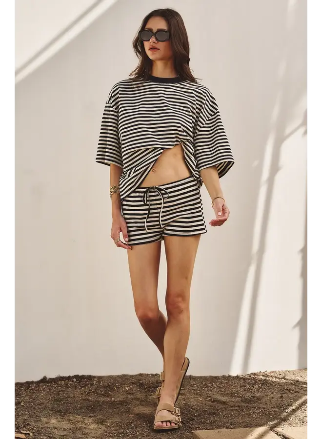 THE STRIPE DETAIL TOP