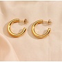 ANALISE 18KGP HOOP EARRINGS-SMALL