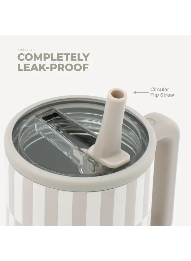 LATTE HYDROJUG 40 OZ TRAVERLER TUMBLER