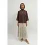 BIG SLEEVE ENERGY TOP-CHOCOLATE