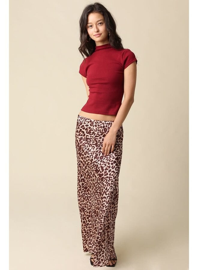 NOT SO BASIC MOCK NECK KNIT TOP-BURGUNDY