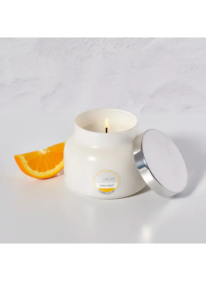 VOLCANO WHITE SIGNATURE CANDLE 19OZ