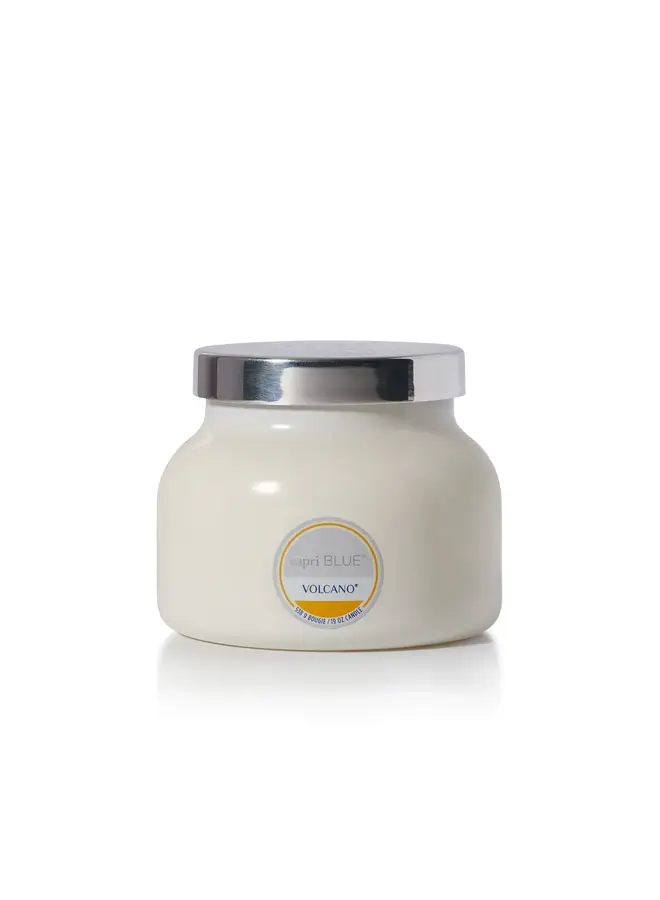 VOLCANO WHITE SIGNATURE CANDLE 19OZ