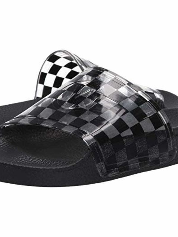 vans Vans - Sandale  femme Zoe slide -on (checkerboard black)