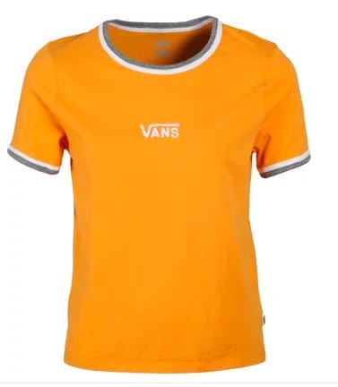 t shirt vans femme orange