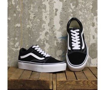 Vans - Soulier femme old skool platform black/white