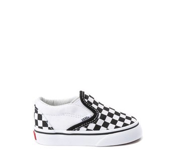 Vans - Soulier toddler classic slip-on blk/white checkerboard