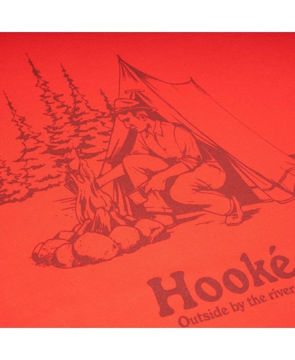 Hooké - T-shirt homme campfire red clay