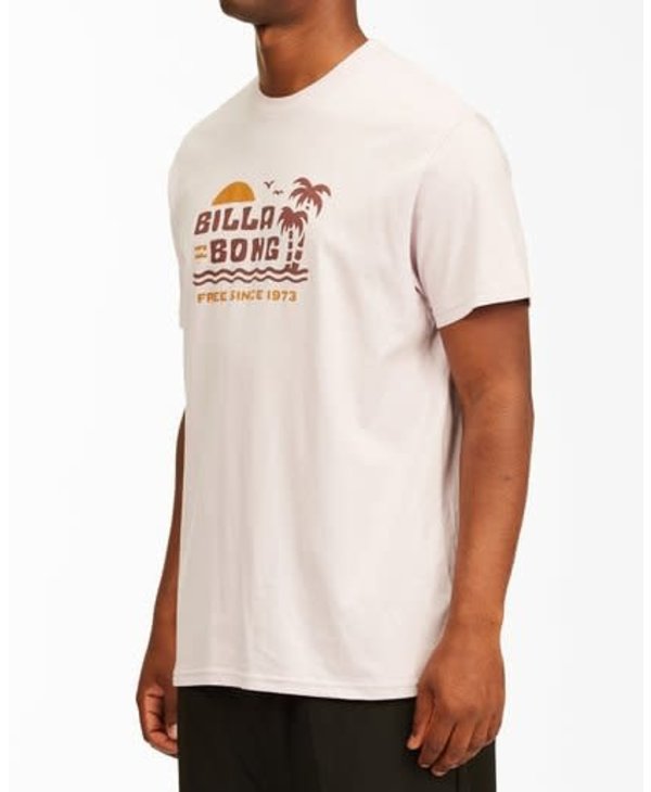 Billabong - T-shirt homme social lounge light lavender