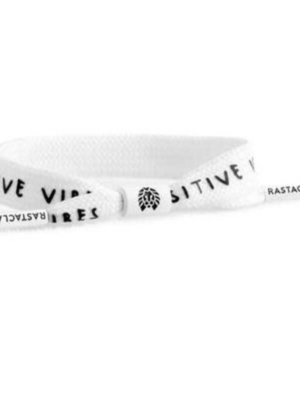 rastaclat Rastaclat - Bracelet homme positive vibes white