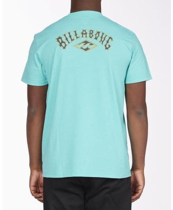 Billabong - T-shirt homme currents arch dark mint