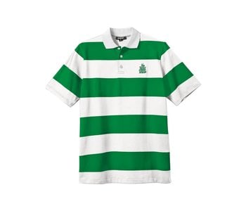 Heritage - Polo homme striped green/white