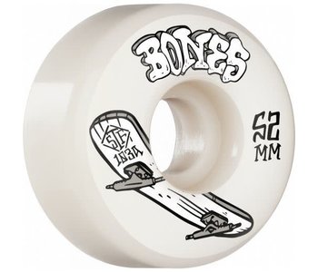 Bones - Roue skateboard stf heriage boneless white 103A