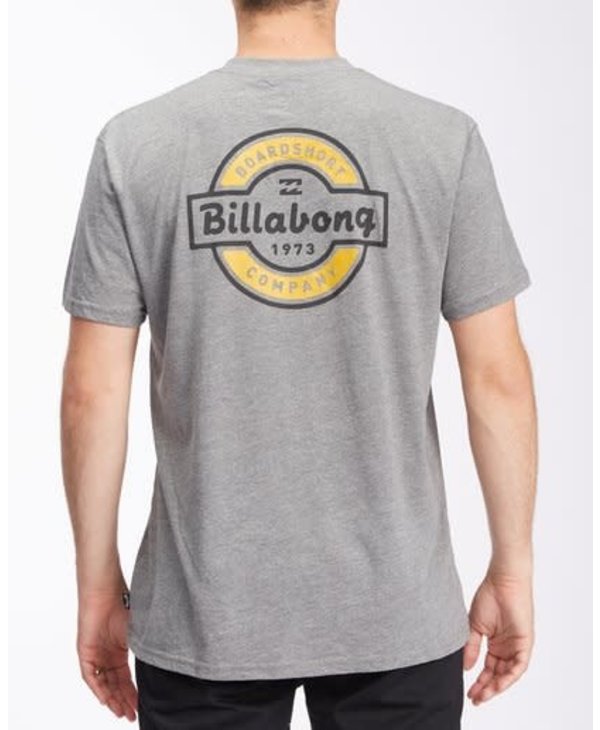 Billabong - T-shirt homme transit dark grey heather