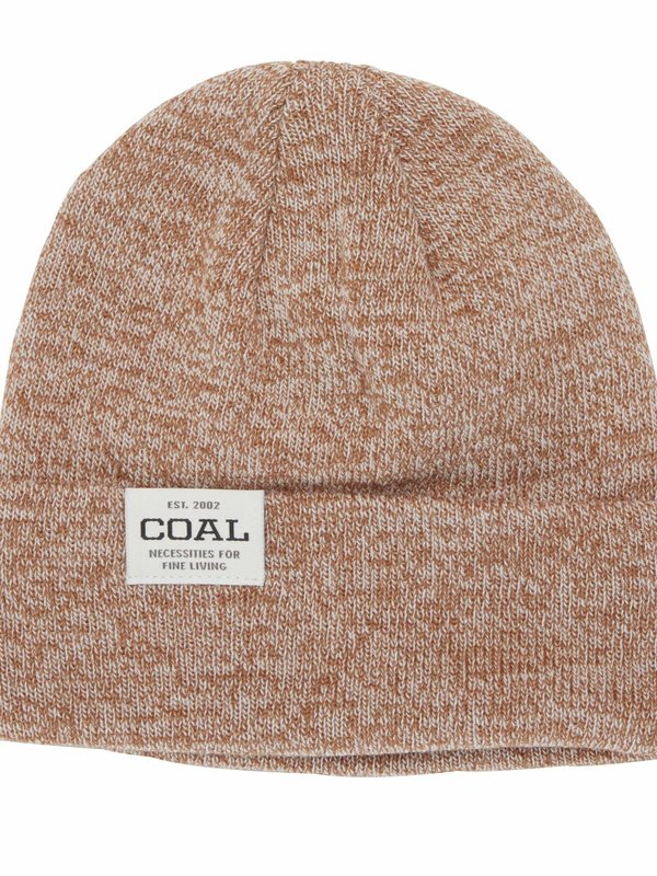 coal Coal - Tuque uniform low knit cuff light brown marl