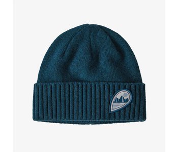 Patagonia - Tuque homme brodeo tube view crater blue