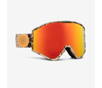 Electric - Lunette snowboard homme kleveland realtree/lens red chrome
