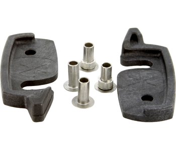 Karakoram - Split binding tip/tail clips and stainless rivets
