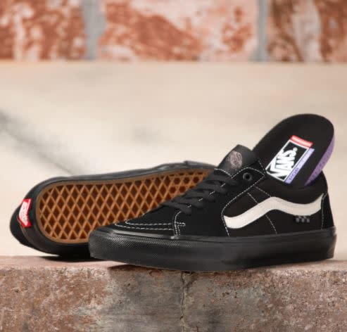 Vans - Soulier homme skate sk8-low black/marshmallow - M2 Boardshop