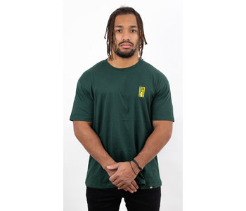 96 Collectif - T-shirt homme domino vert forêt