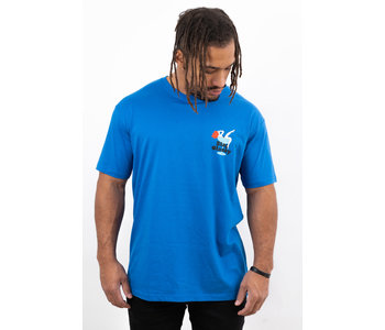 96 Collectif - T-shirt homme stay classy bleu