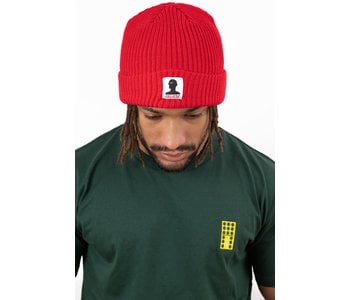 96 Collectif - Tuque homme silouhette rouge