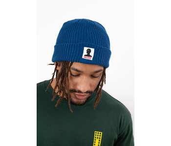 96 Collectif - Tuque homme silouhette bleu