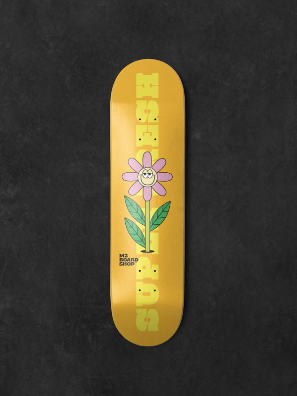 m2 boardshop M2 - Skateboard super fresh flower