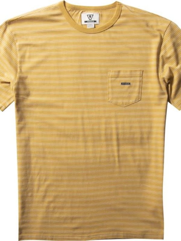 Vissla Vissla - T-shirt homme pocket faster golden hour