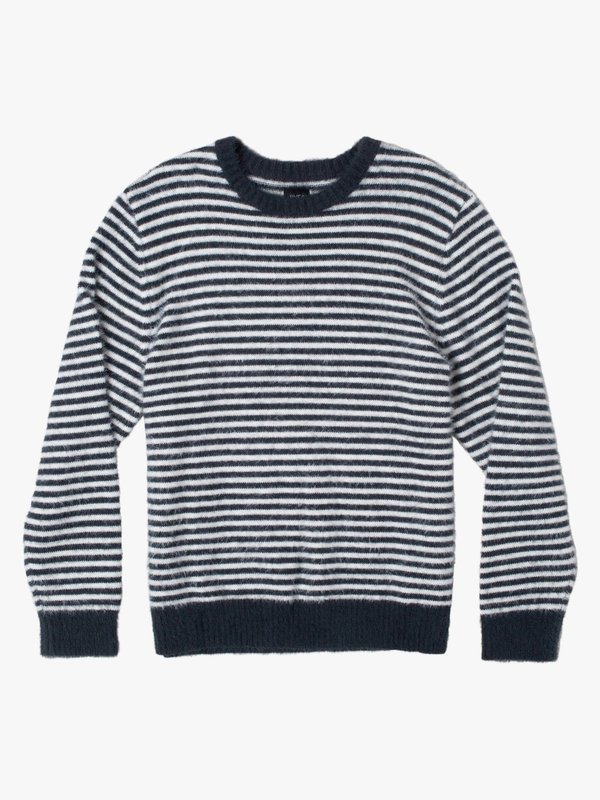 rvca Rvca - Pull homme drained navy stripe