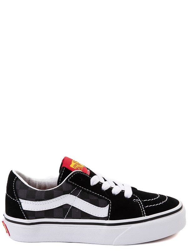 vans Vans - Soulier toddler sk8-low checkerboard black/tona