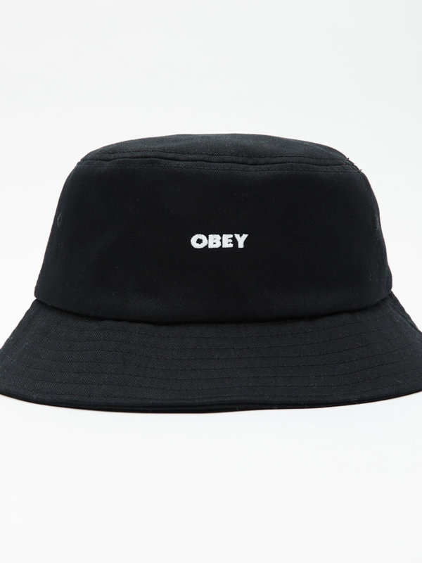 Obey Chapeau bold twill black