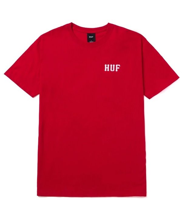Huf - T-shirt homme essentials classic H red