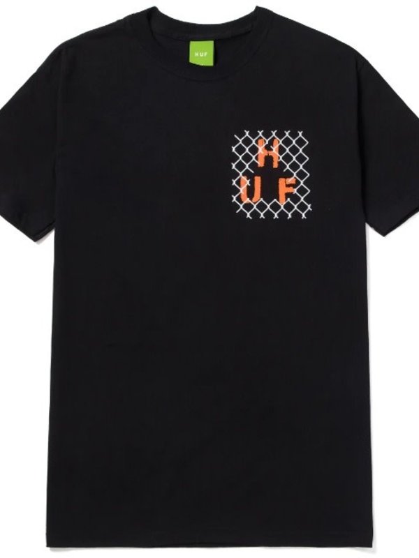 huf Huf - T-shirt homme trespass triangle black