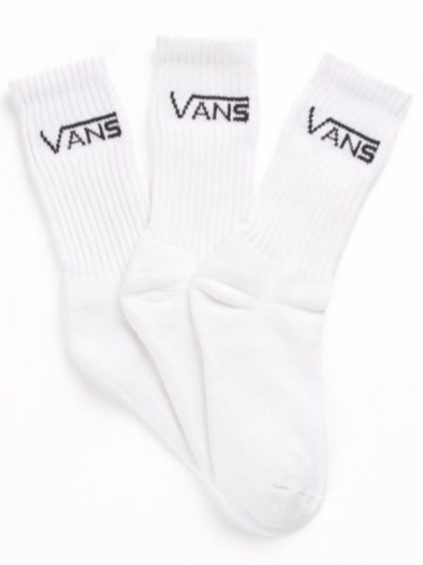 vans Bas toddler classic crew 3 pack white