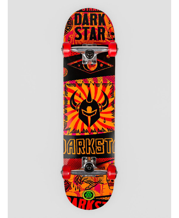 Darkstar - Skateboard complete collapse orange