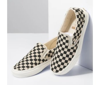 Vans - Soulier homme classic clip-on eco theory checkerboard