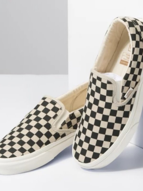 vans Vans - Soulier homme classic clip-on eco theory checkerboard